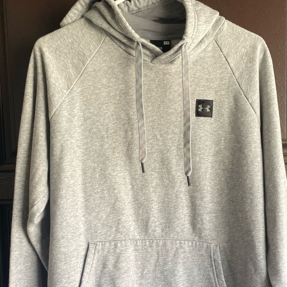 Under Armour Hoodie Large Grey